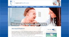 Desktop Screenshot of agrawalhealthcare.com